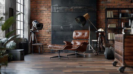 Professional Equipment Setup in a Modern Studio