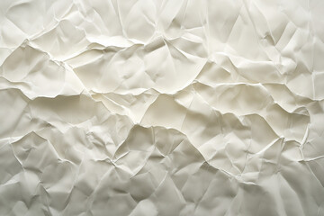 Fototapeta premium Textured pattern overlay with crumpled white paper 