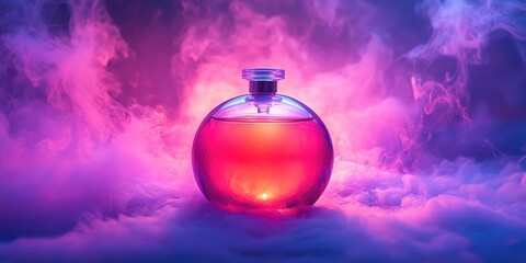 Essence container Commercial poster Product photograp