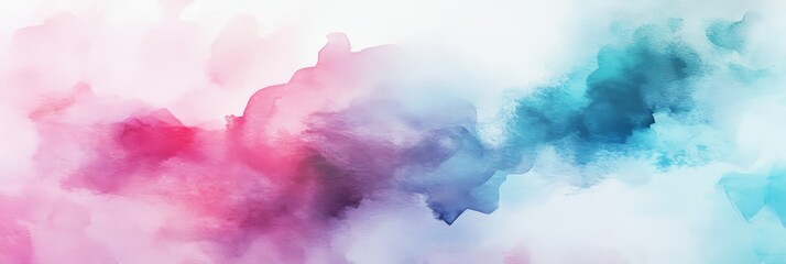 Abstract watercolor background with vibrant colors, perfect for design projects, websites, and social media. Evokes feelings of serenity, creativity, and energy.