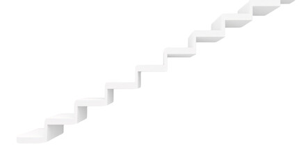 Stairs on Transparent Background (PNG).
