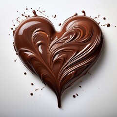 heart shaped chocolate