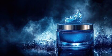 Moisturizer container Commercial poster Product photo