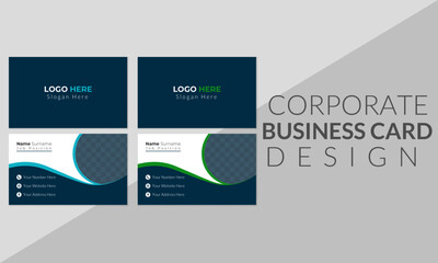 Creative and modern business card design template, professional business card template, visiting card, Double-sided creative business card template