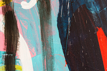 Detail of the Painting as a Background