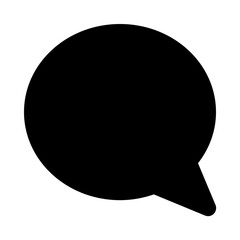 Chat Bubble Solid Icon