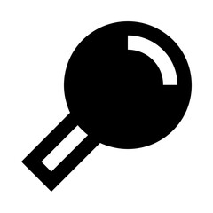 Magnifying Glass Solid Icon