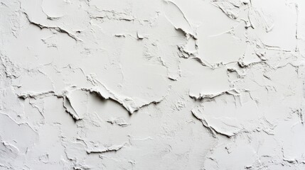 Obraz premium Eco-friendly plastering techniques on a new wall, tools and smooth texture on white.