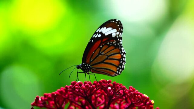 Thai butterfly in garden garden summer flower and butterfly flower butterfly flower butterfly