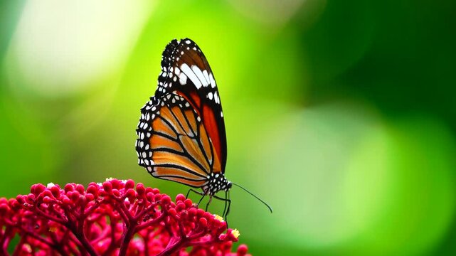 Thai butterfly in garden garden summer flower and butterfly flower butterfly flower butterfly