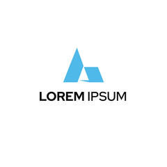 Fototapeta premium Professional Abstract Letter A Logo for Corporate Identity