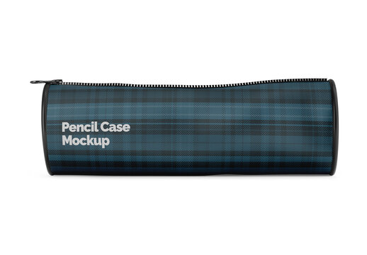 Pencil Case Mockup - Front View 06