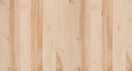 Fototapeta premium Seamless Light Natural Wood Texture Background with Subtle Grain Patterns and Fine Fiber Details.