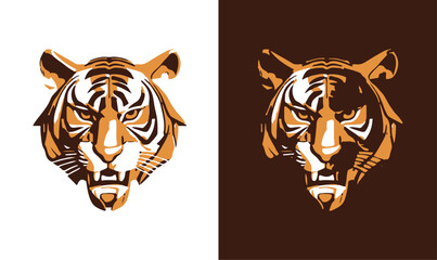 Tiger Mascot Logo Design and Concept