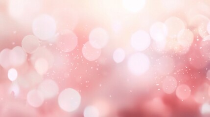 Soft Pink Bokeh Background for Creative Projects