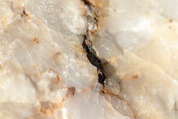 quartz natural stone detail, macro, background.