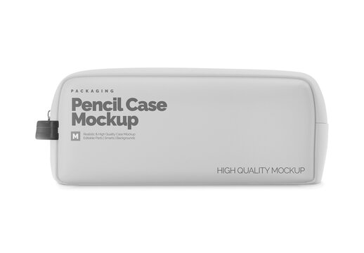 Pencil Case Mockup - Front View 12