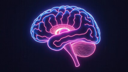 Fototapeta premium 3d rendered illustration of a brain