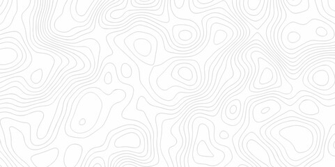Vector minimal Lines Topographic contour lines map seamless pattern. abstract wave curve topo grid map with Geographic mountain relief. Abstract lines background. Contour maps. Topo contour map.