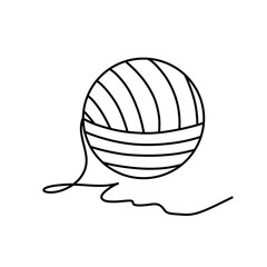 Illustration of a spool of thread