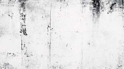 Fototapeta premium White Wall with Black Stains