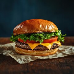 Juicy Cheeseburger