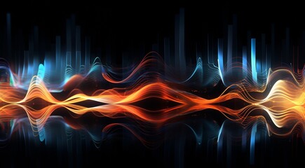 visual sound wave background, hd sound wave wallpaper, visual waves background, graphic designed sound waves, equaliser wave style