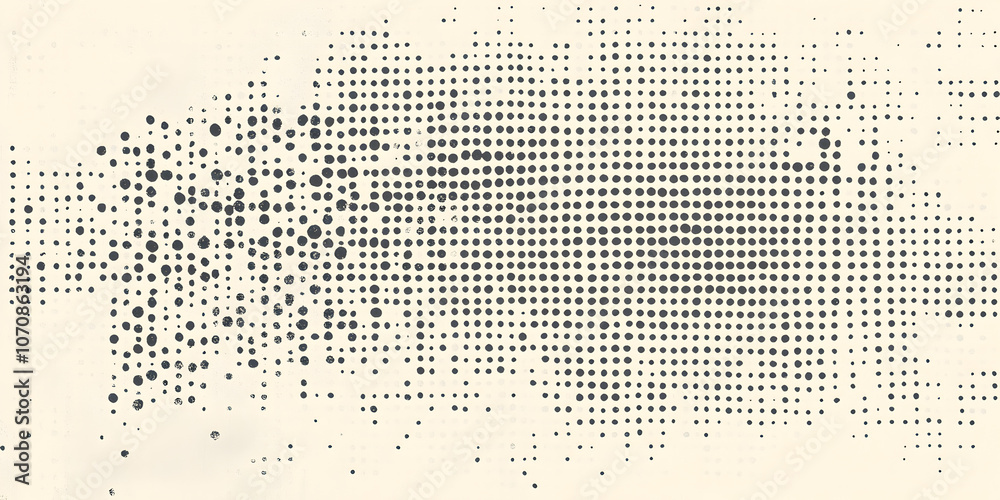 Poster abstract halftone background: a subtle and sophisticated halftone pattern in shades of gray, creatin