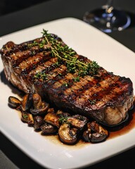 Savor the flavor how to prepare perfectly grilled steak with savory mushrooms and herbs