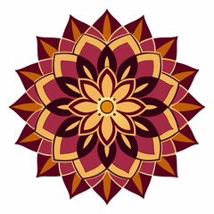 abstract background, Flower Mandala, Pattern Circle Creative Luxury Ornamental Mandala design 