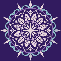 abstract background, Flower Mandala, Pattern Circle Creative Luxury Ornamental Mandala design