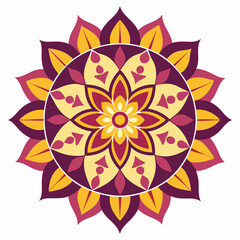 abstract background, Flower Mandala, Pattern Circle Creative Luxury Ornamental Mandala design 