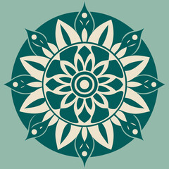 abstract background, Flower Mandala, Pattern Circle Creative Luxury Ornamental Mandala design 