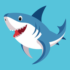 Fototapeta premium blue whale illustration