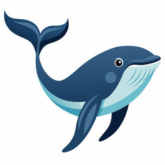 illustration of a cartoon shark