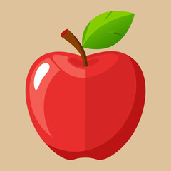 illustration of an apple