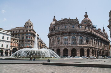 view of the city of Genova 