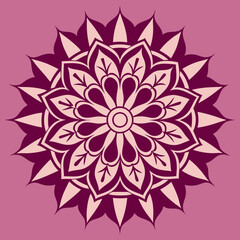 abstract background, Flower Mandala, Pattern Circle Creative Luxury Ornamental Mandala design 