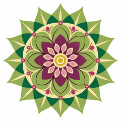 abstract background, Flower Mandala, Pattern Circle Creative Luxury Ornamental Mandala design 