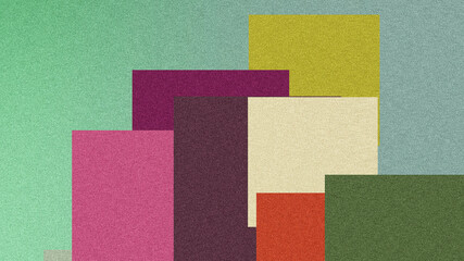 Modern Gradient Background with Grainy Texture. Futuristic Gradient with Grain Texture. Smooth Fluid Shapes and Grainy Textures. Grainy Noise Texture for Posters, Colorful Gradient Noise