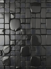 black and white wall