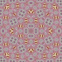 Seamless square pattern. Symmetric pattern texture