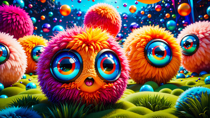 Cute Creatures 8k wallpaper