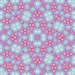 Seamless square pattern. Symmetric pattern texture