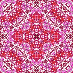 Seamless square pattern. Symmetric pattern texture
