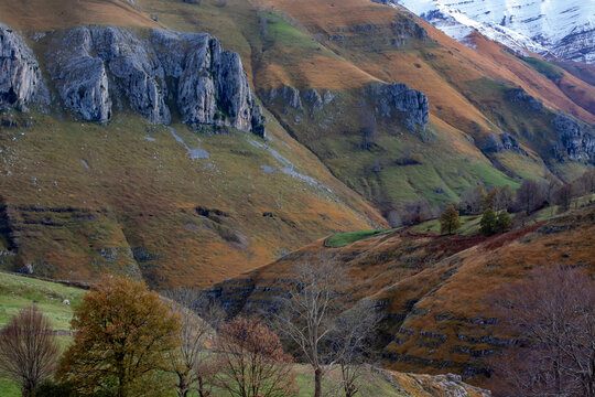autumn in the mountains, Valles Pasiegos, Spain