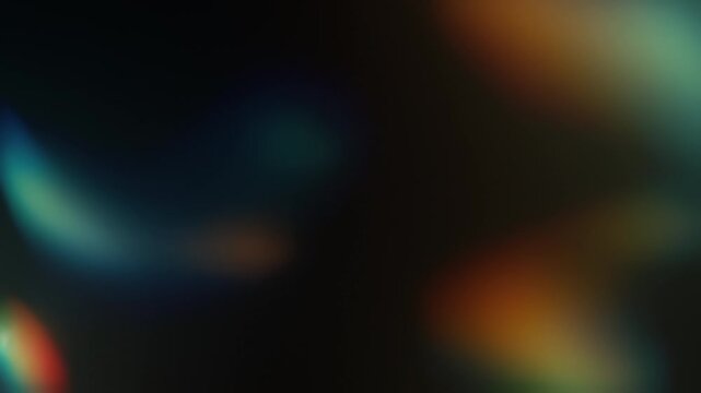 Warm light leak and flare overlay with gradient orange tones for authentic lens effects in video production. 4K loop