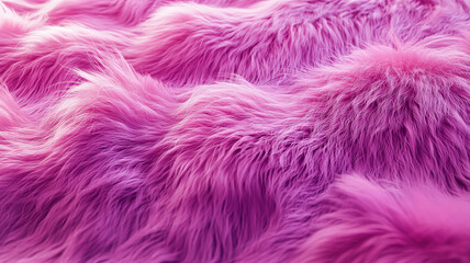 Fototapeta premium A realistic 3D texture resembling a cozy faux fur blanket, offering a soft, warm background with a plush feel, perfect for evoking coziness