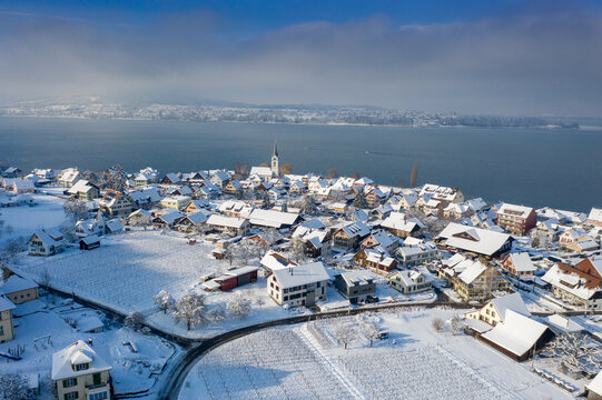 Berlingen im Schnee