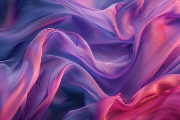 Fototapeta premium A close-up shot of textured purple and pink fabric, perfect for showcasing texture and pattern